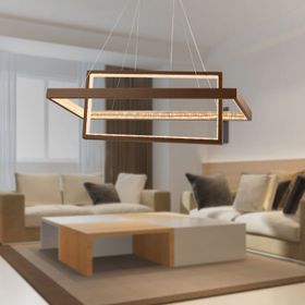 Apliqa Belva Siyah 84 Watt Led Sarkit Avize