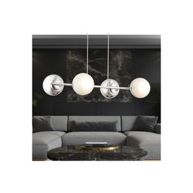 Apliqa Berca Krom Modern Mutfak-Yemek Masası Üstü-Yatak Odası-Salon 4'lü Avize