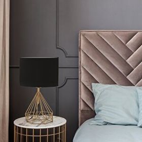 Apliqa Bien Eskitme Modern Tasarım Abajur