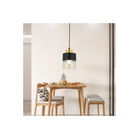 Apliqa Boris Tekli Siyah Gold Modern Retro Sarkıt Mutfak Salon Sarkıt Avize