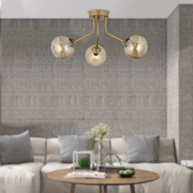 Apliqa David 3 Lü Eskitme Bal Camlı Salon Avize