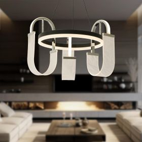 Apliqa Debora 3'lü 51 Watt Ledli Modern Tasarım Oturma Odası Salon Avize