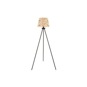 Apliqa Epona Desenli Şapkalı Siyah Modern Dekoratif Salon Lambader