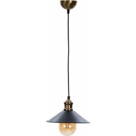 Apliqa Gönen Tekli Siyah Modern Retro Sarkıt Mutfak Retro Salon Avize