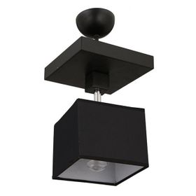 Apliqa Grande Siyah Tekli Modern Koridor Mutfak Salon Plafonyer Avize