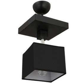 Apliqa Grande Siyah Tekli Modern Koridor Mutfak Salon Plafonyer Avize