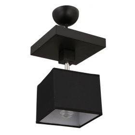 Apliqa Grande Siyah Tekli Modern Koridor Mutfak Salon Plafonyer Avize