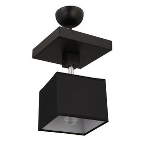 Apliqa Grande Siyah Tekli Modern Koridor Mutfak Salon Plafonyer Avize