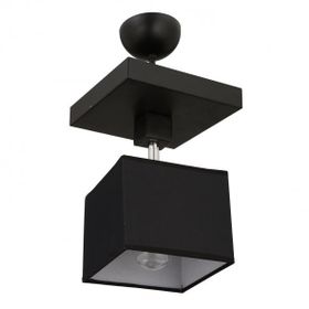 Apliqa Grande Siyah Tekli Modern Koridor Mutfak Salon Plafonyer Avize