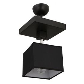 Apliqa Grande Siyah Tekli Modern Koridor Mutfak Salon Plafonyer Avize