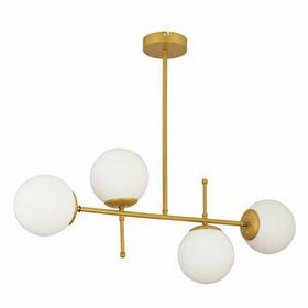 Apliqa Günay 4 Lü Gold Salon Avize