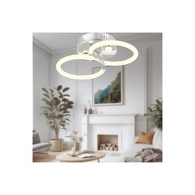 Apliqa Honos 2'li Krom 32 Watt Plafonyer Led Avize