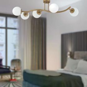 Apliqa İzem 5'li Eskitme Modern Plafonyer Genç Odası Mutfak Yatak Odası Avize