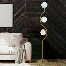 Apliqa Javed 3 Eskitme Metal Kafe Restoran, Salon, Oturma Odası Köşe Lambader