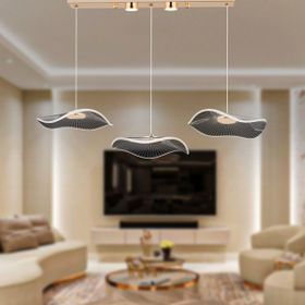 Apliqa Jolie 3'lü Sıralı 3 Renkli 26 Watt Gold Kristal Ledli Sarkıt Avize