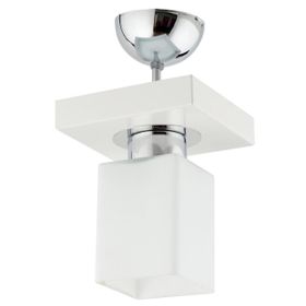 Apliqa Kare 3352-01-WH Tekli Plafonyer Avize