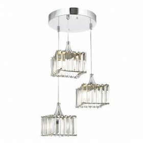 Apliqa Kuğu 3'lü Krom Sarkıt