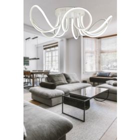 Apliqa Ladore 6'lı 120 W Ledli Plafonyer Avize
