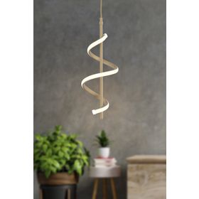 Apliqa Leatrice Tekli Eskitme 3 Renkli 20 Watt Ledli Modern Oturma Odası Koridor Salon Led Avize