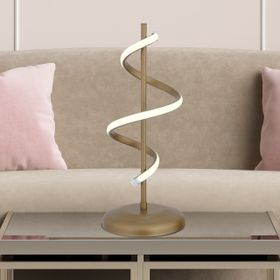 Apliqa Leatrice Tekli Eskitme 3 Renkli 20 Watt Ledli Modern Oturma Odası Yatak Odası Salon Led Abajur
