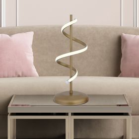 Apliqa Leatrice Tekli Eskitme 3 Renkli 20 Watt Ledli Modern Oturma Odası Yatak Odası Salon Led Abajur