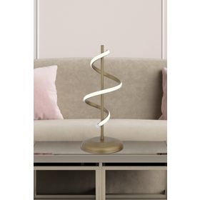 Apliqa Leatrice Tekli Eskitme 3 Renkli 20 Watt Ledli Modern Oturma Odası Yatak Odası Salon Led Abajur