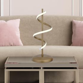 Apliqa Leatrice Tekli Eskitme 3 Renkli 20 Watt Ledli Modern Oturma Odası Yatak Odası Salon Led Abajur