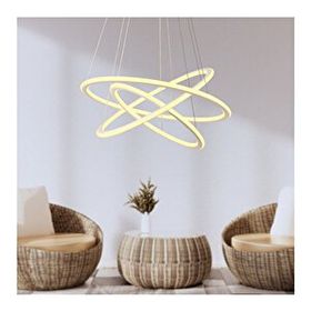 Apliqa Lingo Beyaz Sarkit 90 Watt Led Avize
