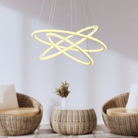 Apliqa Lingo Beyaz Sarkit 90 Watt Led Avize