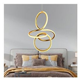 Apliqa Lucetta Gold Sarkit 48 Watt Led Avize