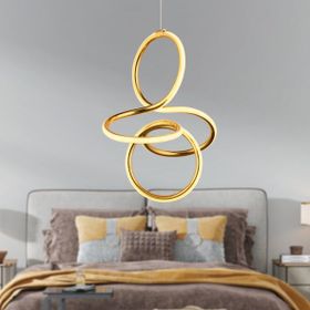 Apliqa Lucetta Gold Sarkit 48 Watt Led Avize
