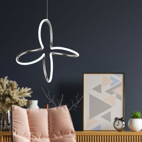 Apliqa Lucetta Krom Sarkit 48 Watt Led Avize