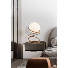 Apliqa Magura Tekli Eskitme Modern Yatak Odası Salon Abajur