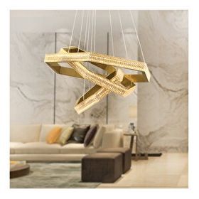 Apliqa Marea Gold Sarkit 85 Watt Led Avize