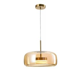 Apliqa Nantes 12 watt 3000K Eskitme Bal Camlı Tekli Led Sarkıt Avize