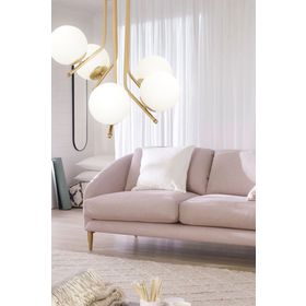 Apliqa Nida 5 Li Komple Eskitme Boyalı Salon Avize