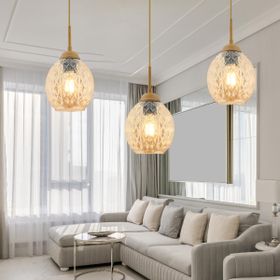 Apliqa Nino 3'lü Sıralı Eskitme Modern Sarkıt Oturma Odası Salon Sarkıt Avize
