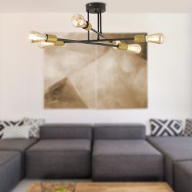 Apliqa Octopus 6'lı Beyaz Modern Avize