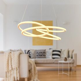Apliqa Okasso Gold Sarkıt 140 Watt Sarkıt 3 Renkli Ledli Modern Mutfak Banyo Led Salon Sarkıt Avize