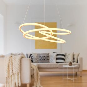 Apliqa Okasso Gold Sarkıt 140 Watt Sarkıt 3 Renkli Ledli Modern Mutfak Banyo Led Salon Sarkıt Avize