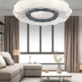 Apliqa Paris Tekli Beyaz 3 Renkli 37 Watt Ledli Avize