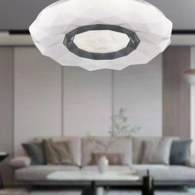 Apliqa Paris Tekli Beyaz 3 Renkli 61 Watt Ledli Avize