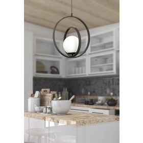 Apliqa Paros Sarkıt 39 Watt Sarkıt 3 Renkli Ledli Modern Mutfak Banyo Led Salon Sarkıt Avize