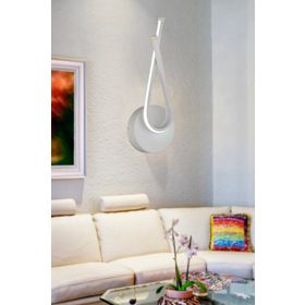 Apliqa Pedra Beyaz 20 Watt Led Aplik