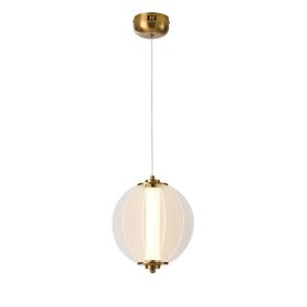 Apliqa Penny 18 Watt 3000k Yuvarlak Bakır Tekli Led Sarkıt Avize