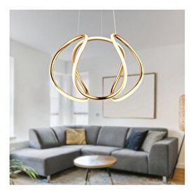 Apliqa Pietra Gold Sarkit 56 Watt Led Avize