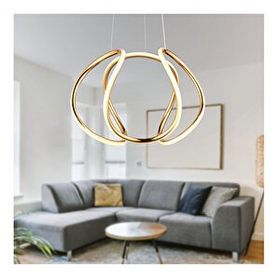 Apliqa Pietra Gold Sarkit 56 Watt Led Avize