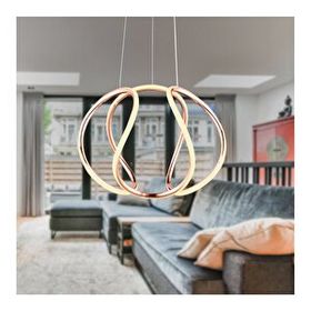 Apliqa Pietra Rosegold Sarkit 56 Watt Led Avize