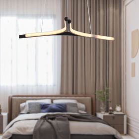 Apliqa Simon Mat Siyah Boyalı 30 W 300 K Salon-Oturma Odası-Genç Odası Ledli Avize