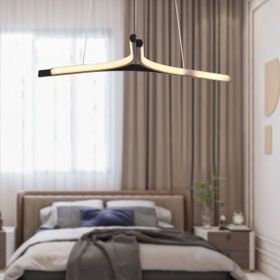 Apliqa Simon Mat Siyah Boyalı 30 W 300 K Salon-Oturma Odası-Genç Odası Ledli Avize